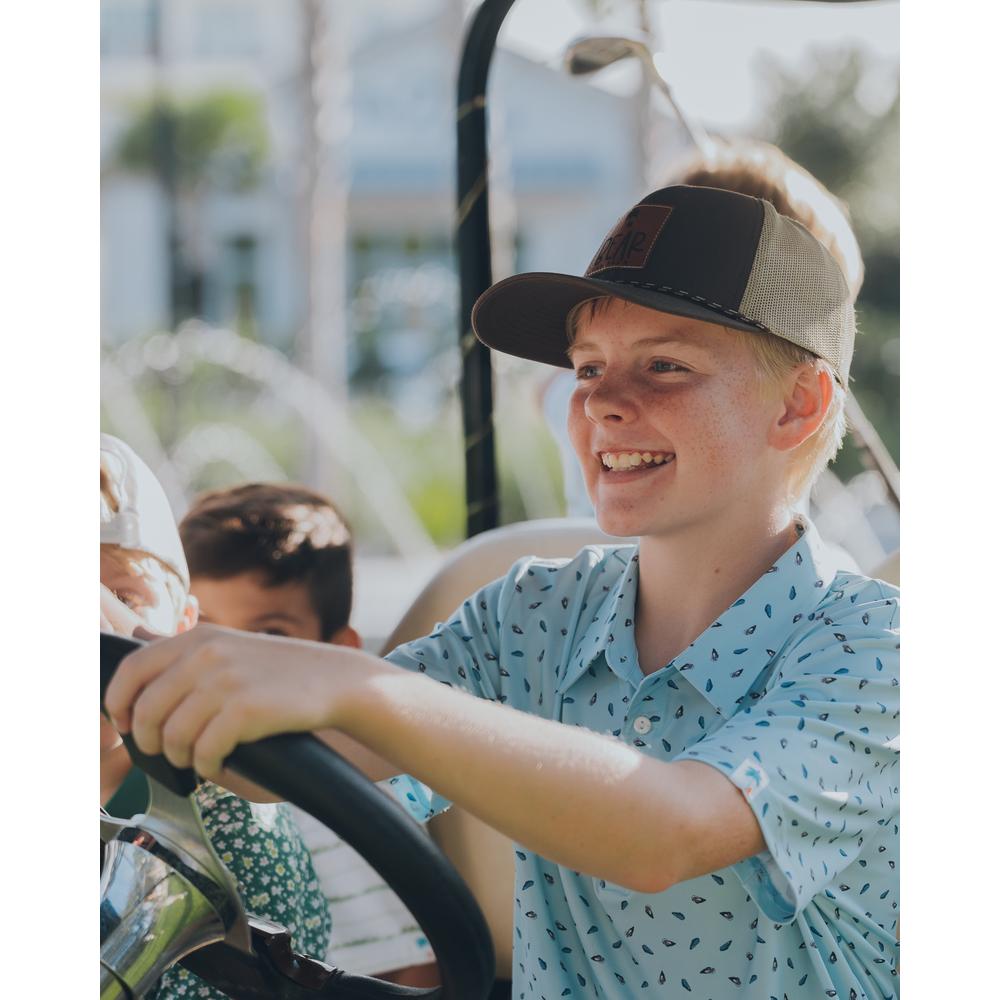 kids' golf shirt
