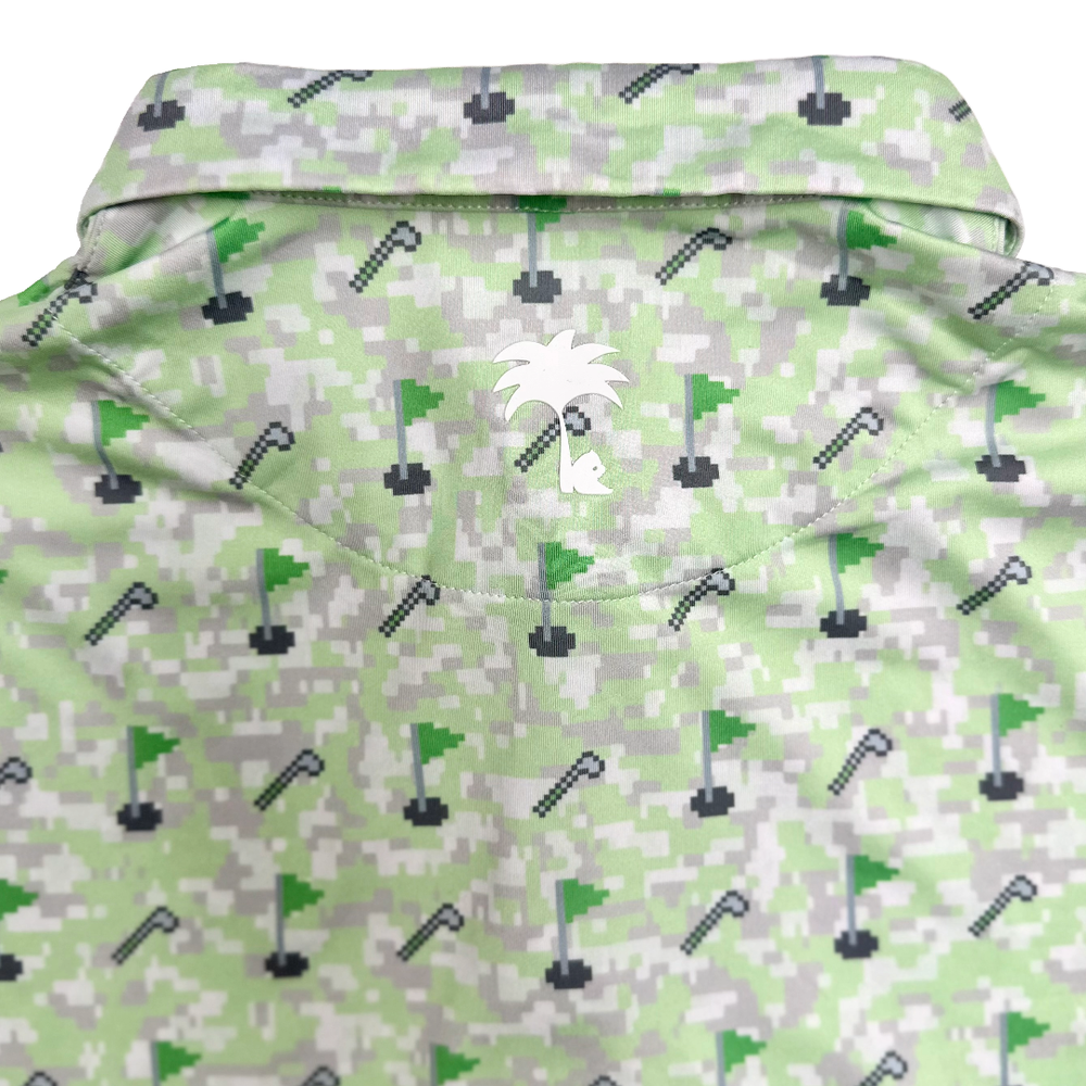 fun print boys golf shirt