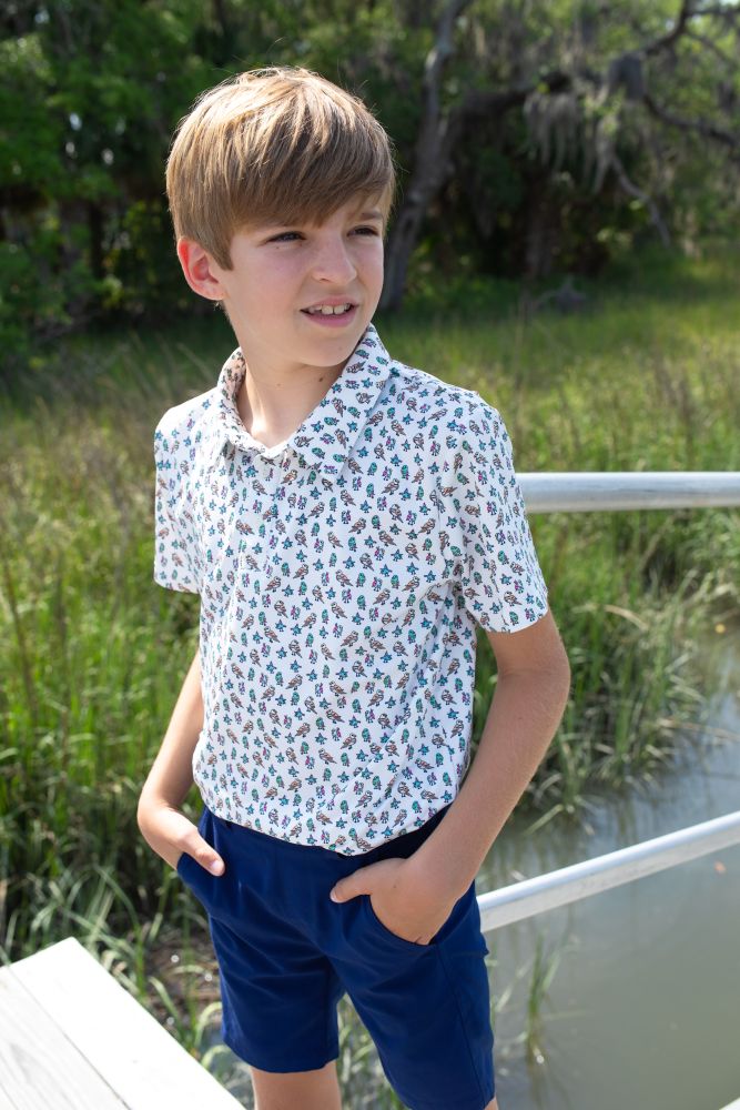 The Eagle Birdie - Matching Men's and Youth Golf Polo