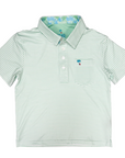 palm tree kids golf polo