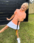 Just Peachy - Girls Golf Polo