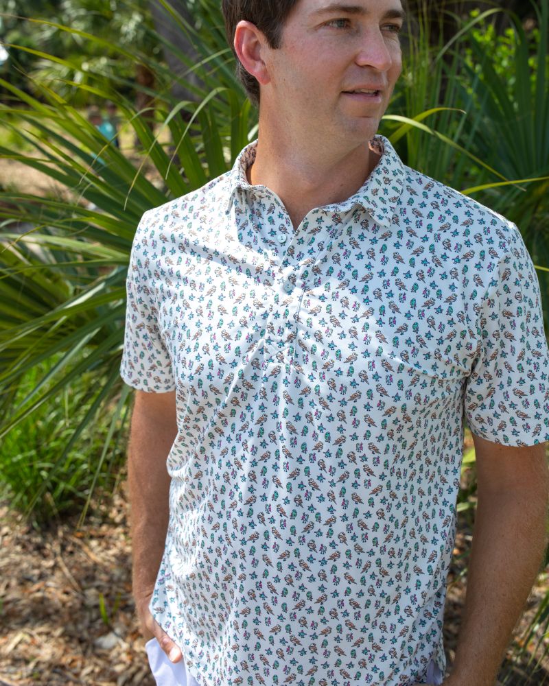 The Eagle Birdie - Matching Men's and Youth Golf Polo