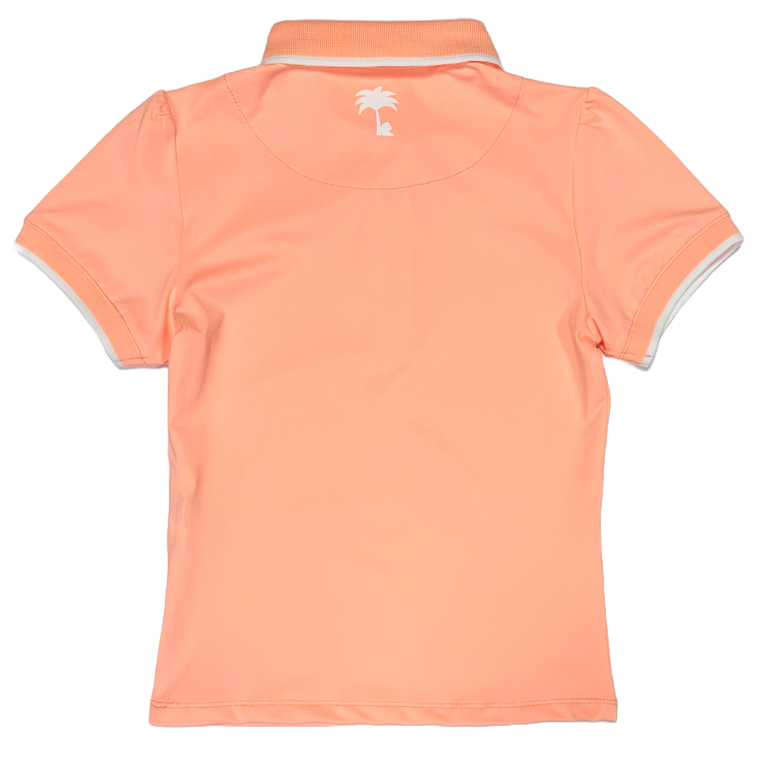 Just Peachy - Girls Golf Polo