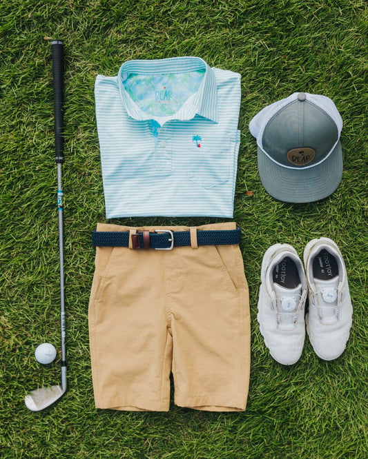 Bear the Palm Intros Child/Parent Apparel from Spike on Golf & Travel