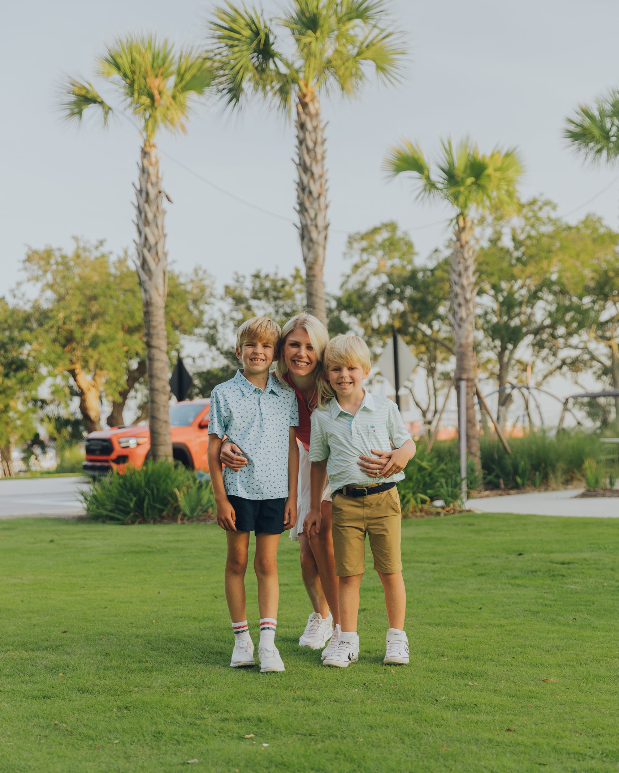 kids starting golf