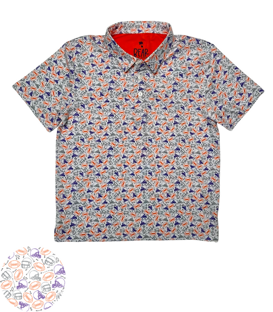 The Football Fan - Kids Performance Polo