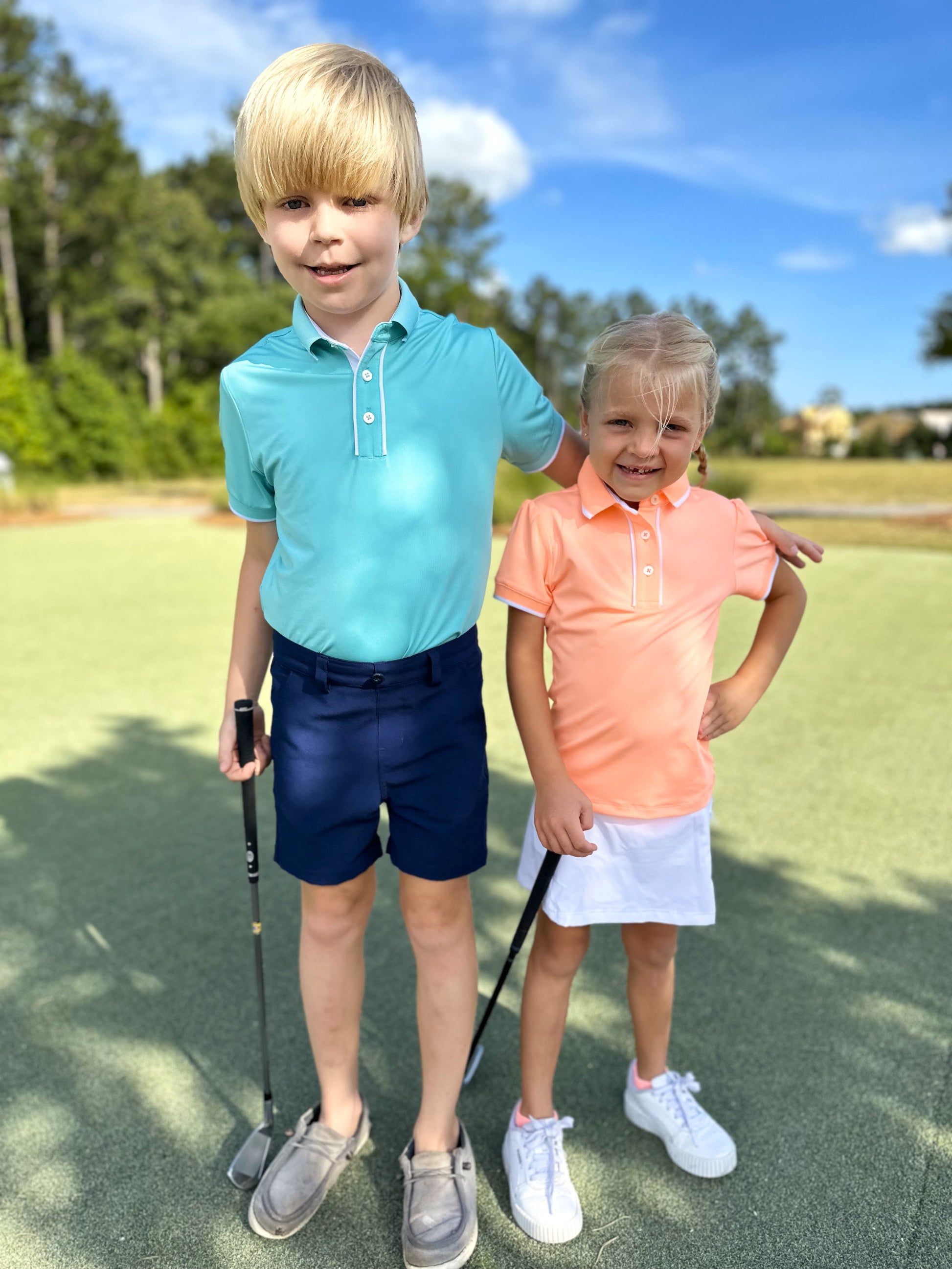 sibling matching polos