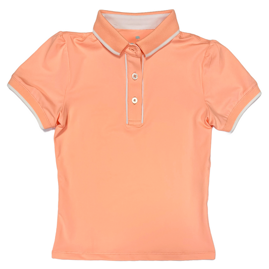 Just Peachy - Girls Performance Polo